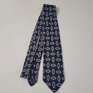 Jacobs Roberts for Foursome Men's Silk Navy Dress Tie